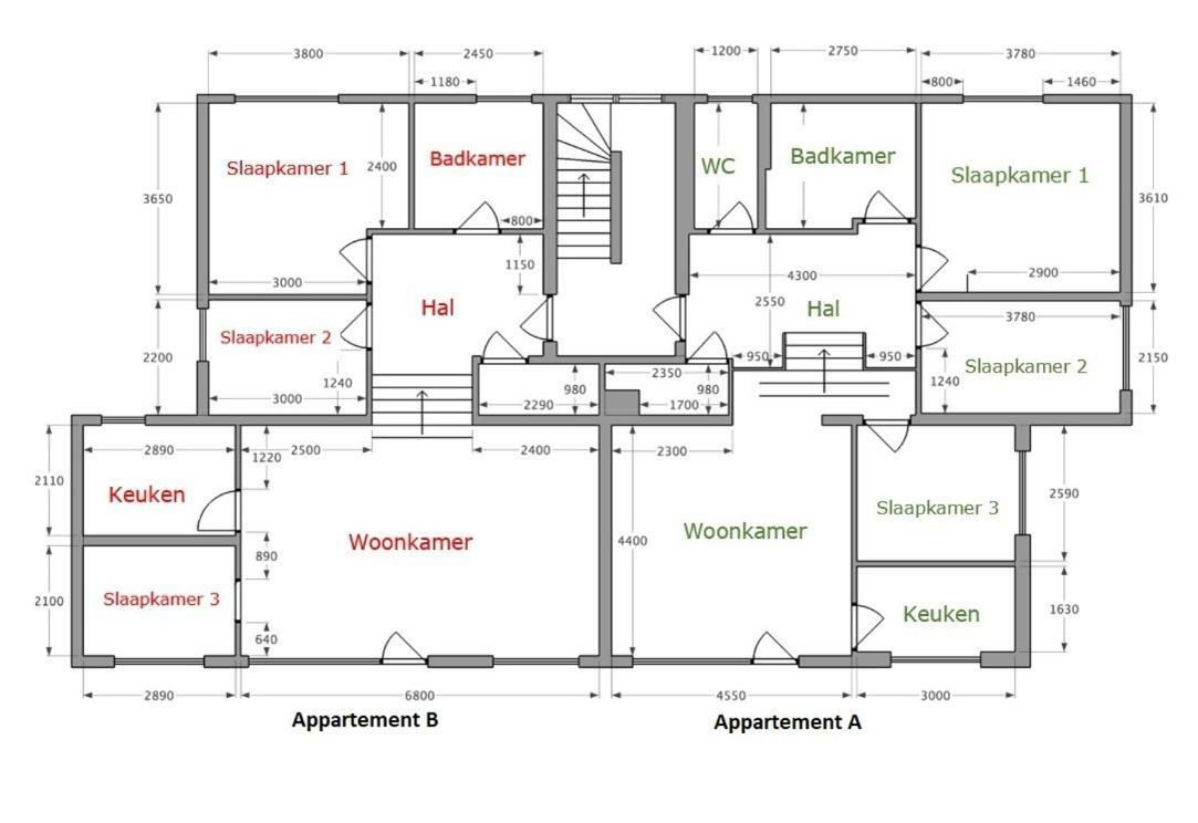 Appartementen Edel 슈말렌부르크 외부 사진